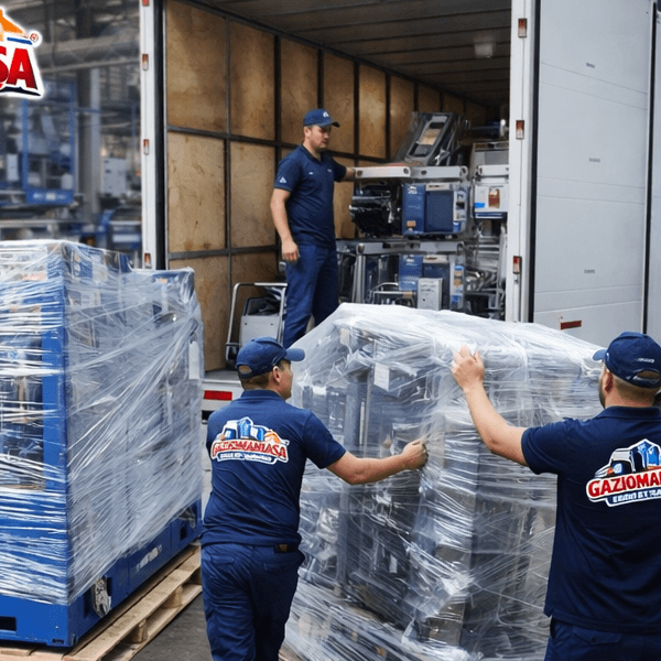 Fabrika ekipmanlarını güvenli şekilde taşır.